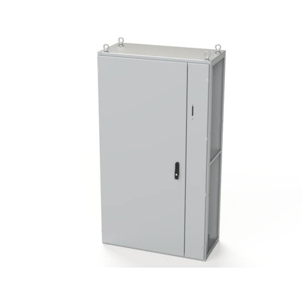 Saginaw Control & Engineering 3 Point Latch with Coinproof/Padlocking Swing Handle Electrical Enclosures, 70.87 in H, 18 in D SCE-SD181005LG - main